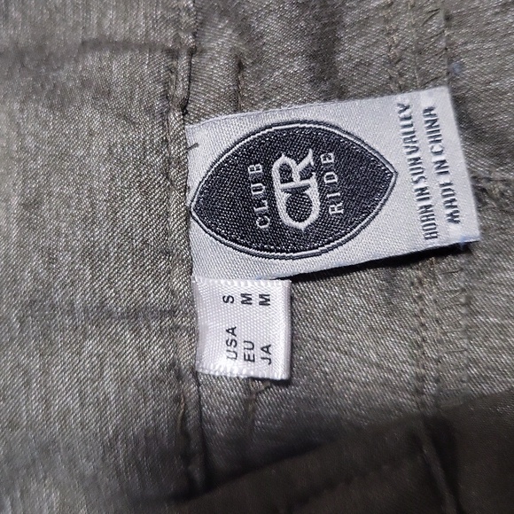 Club Ride Apparel Women's Charcoal Chinos - Picture 5 of 5